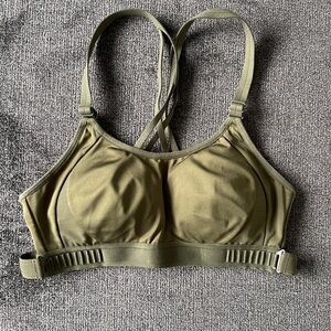 All in Motion | Olive Sports Bra | Size Small